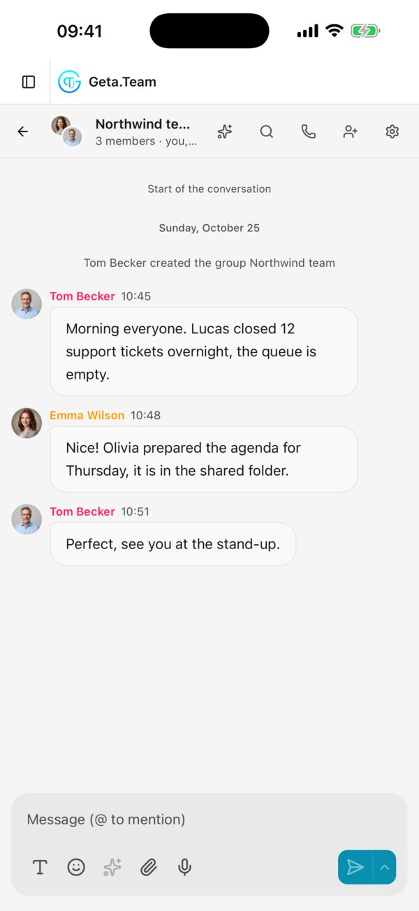 Groups where everyone works together